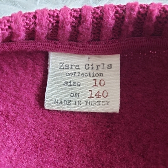 Zara Girls Pink Sweater - Picture 4 of 5